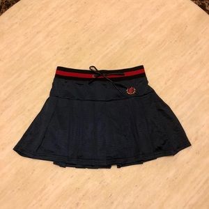 New Rocawear Silk Pleated Skirt in Navy Size M/L